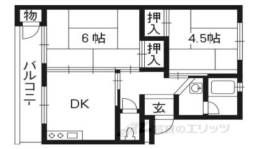 洛西新林北団地１３号棟間取り図面