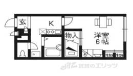 レオパレス洛南間取り図面