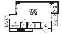 ノアーズアーク京都五条間取り図面