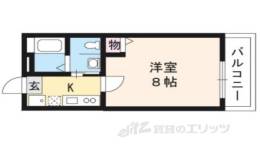 フラッティ一条智恵光院間取り図面