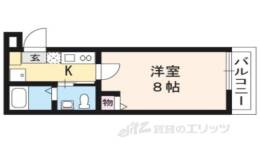 フラッティ一条智恵光院間取り図面