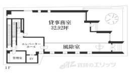 京都烏丸五条ビル間取り図面