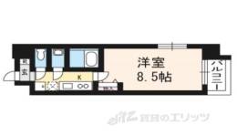 ＶＥＲＴＩＣＡＬ二条城北間取り図面