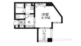 エイペックス京都駅前間取り図面