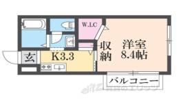 ルポズワール２間取り図面