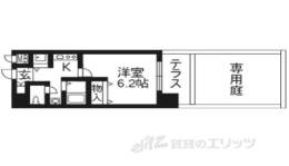 ライジングコート京都西院フロンティア間取り図面