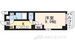 Ｐａｅｓｅ御池間取り図面