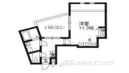 エリーフラッツ嵐山間取り図面