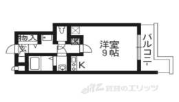 エリーフラッツ嵐山間取り図面