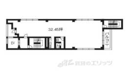 四条高倉大西ビル間取り図面
