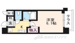 プレサンス京都四条烏丸間取り図面
