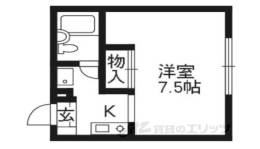 ドミール東寺間取り図面