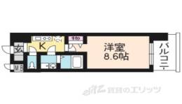 アーバンフラッツ五条堀川間取り図面