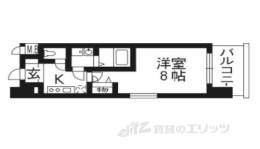 アーバンフラッツ五条堀川間取り図面
