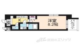 アーバンフラッツ五条堀川間取り図面