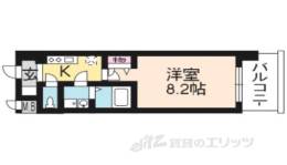 アーバンフラッツ五条堀川間取り図面