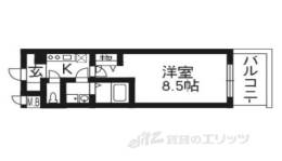 アーバンフラッツ五条堀川間取り図面