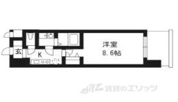 アーバンフラッツ五条堀川間取り図面