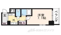 ＫＤＸレジデンス西院間取り図面