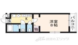 フラッティ唐橋間取り図面