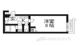フラッティ丹波口間取り図面