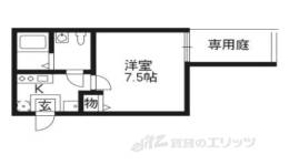 フラッティ丹波口間取り図面