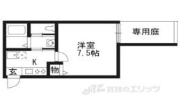 フラッティ丹波口間取り図面
