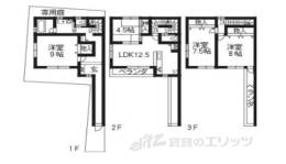 カッシーヤ西院間取り図面