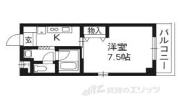 オフージュ西小路間取り図面