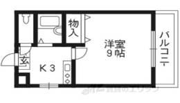 ヴィルラ北白川間取り図面
