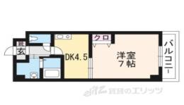 エス・キュート京都下鴨東間取り図面