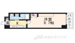 エス・キュート京都下鴨東間取り図面