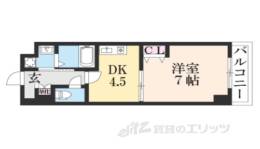 エス・キュート京都下鴨東間取り図面