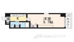 エス・キュート京都下鴨東間取り図面