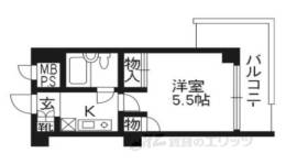 ライオンズマンション北大路209間取り図面