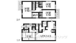 貸家間取り図面