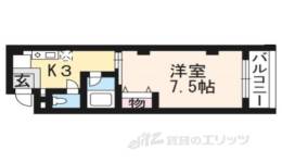 Ｓｔａｂｌｅ西賀茂３間取り図面