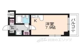 エイブル創久五条大宮間取り図面