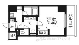 クリスタルグランツ京都御所西間取り図面