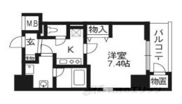 クリスタルグランツ京都御所西間取り図面