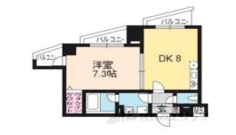クリスタルグランツ京都御所西間取り図面