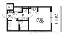 クリスタルグランツ京都御所西間取り図面