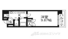 プロスペクト河原町五条間取り図面