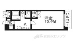 プロスペクト河原町五条間取り図面