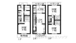 貸家間取り図面