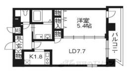 ライジングコート京都西院フロンティア間取り図面
