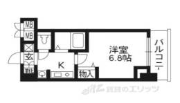 ベラジオ河原町御池間取り図面