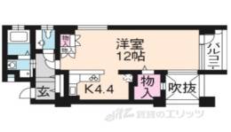 ポレール北山間取り図面