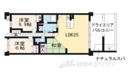 ユニーブル京都紫野間取り図面