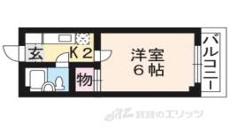 サンチェリー高田３間取り図面